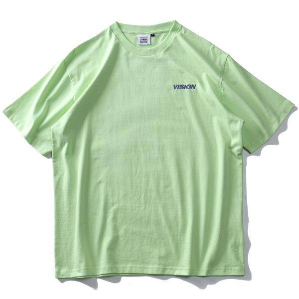 大きいサイズ メンズ VISION STREET WEAR ロゴ プリント 半袖 Tシャツ 0504116