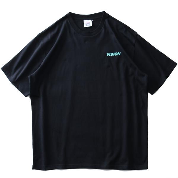 大きいサイズ メンズ VISION STREET WEAR ロゴ プリント 半袖 Tシャツ 0504116