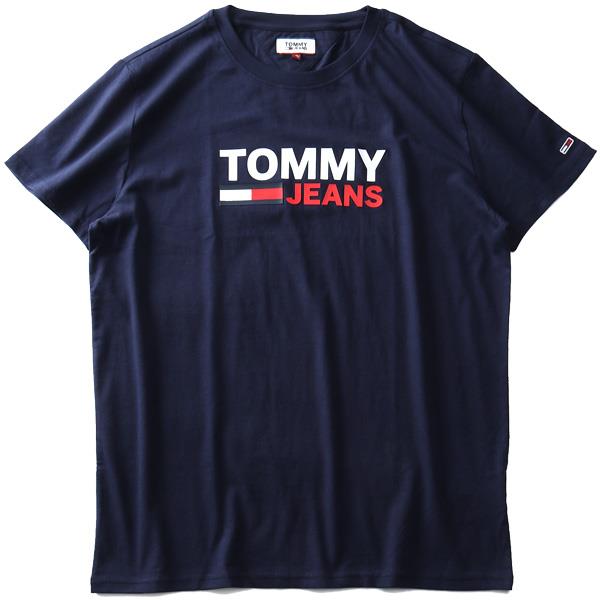 【WEB限定価格】ブランドセール 大きいサイズ メンズ TOMMY HILFIGER トミーヒルフィガー プリント 半袖 Tシャツ USA直輸入 dm07843c87