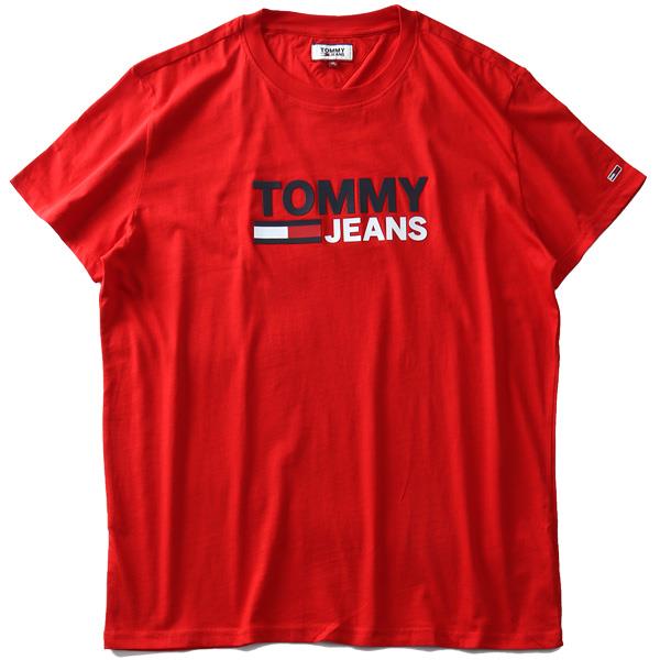 【WEB限定価格】ブランドセール 大きいサイズ メンズ TOMMY HILFIGER トミーヒルフィガー プリント 半袖 Tシャツ USA直輸入 dm07843xnl