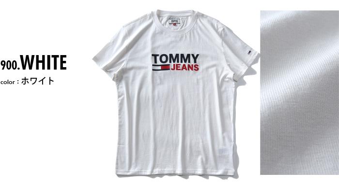 【WEB限定価格】ブランドセール 大きいサイズ メンズ TOMMY HILFIGER トミーヒルフィガー プリント 半袖 Tシャツ USA直輸入 dm07843ybr