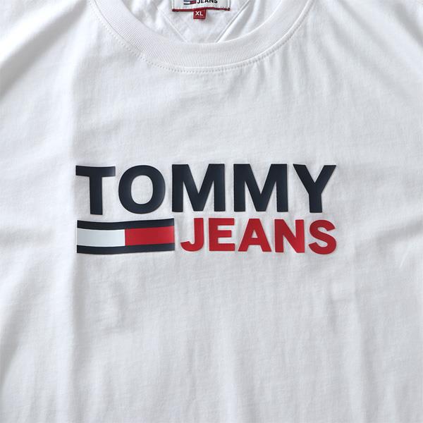 【WEB限定価格】ブランドセール 大きいサイズ メンズ TOMMY HILFIGER トミーヒルフィガー プリント 半袖 Tシャツ USA直輸入 dm07843ybr