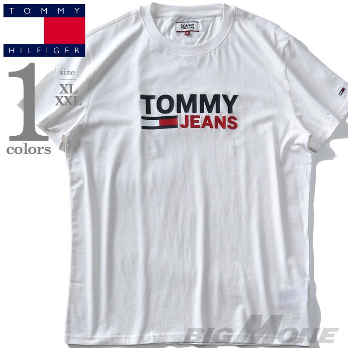 【WEB限定価格】ブランドセール 大きいサイズ メンズ TOMMY HILFIGER トミーヒルフィガー プリント 半袖 Tシャツ USA直輸入 dm07843ybr