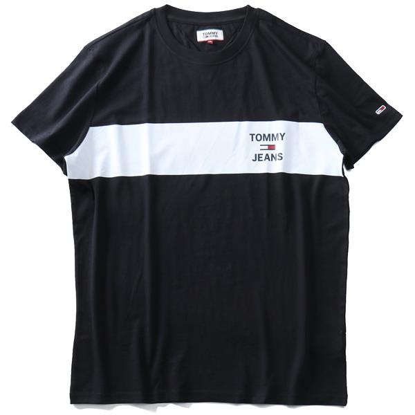 【WEB限定価格】ブランドセール 大きいサイズ メンズ TOMMY HILFIGER トミーヒルフィガー プリント 半袖 Tシャツ USA直輸入 dm07858bds