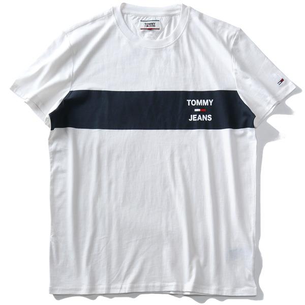 【WEB限定価格】ブランドセール 大きいサイズ メンズ TOMMY HILFIGER トミーヒルフィガー プリント 半袖 Tシャツ USA直輸入 dm07858ybr