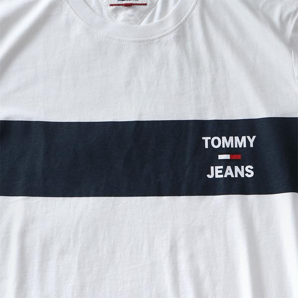 【WEB限定価格】ブランドセール 大きいサイズ メンズ TOMMY HILFIGER トミーヒルフィガー プリント 半袖 Tシャツ USA直輸入 dm07858ybr