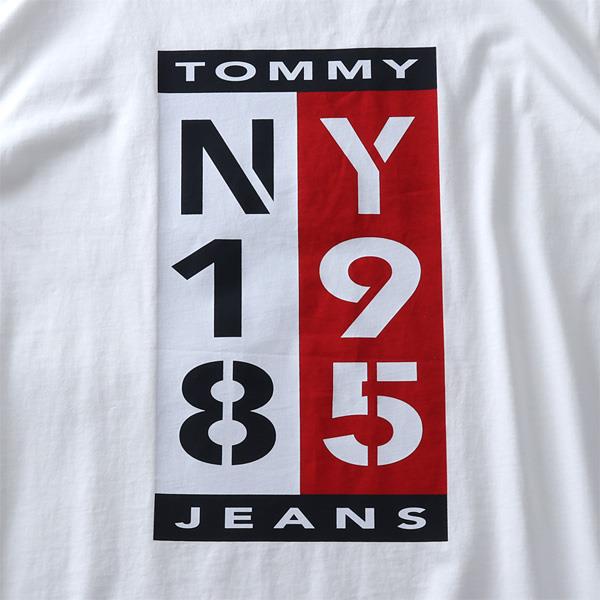 【WEB限定価格】ブランドセール 大きいサイズ メンズ TOMMY HILFIGER トミーヒルフィガー プリント 半袖 Tシャツ USA直輸入 dm07860ybr