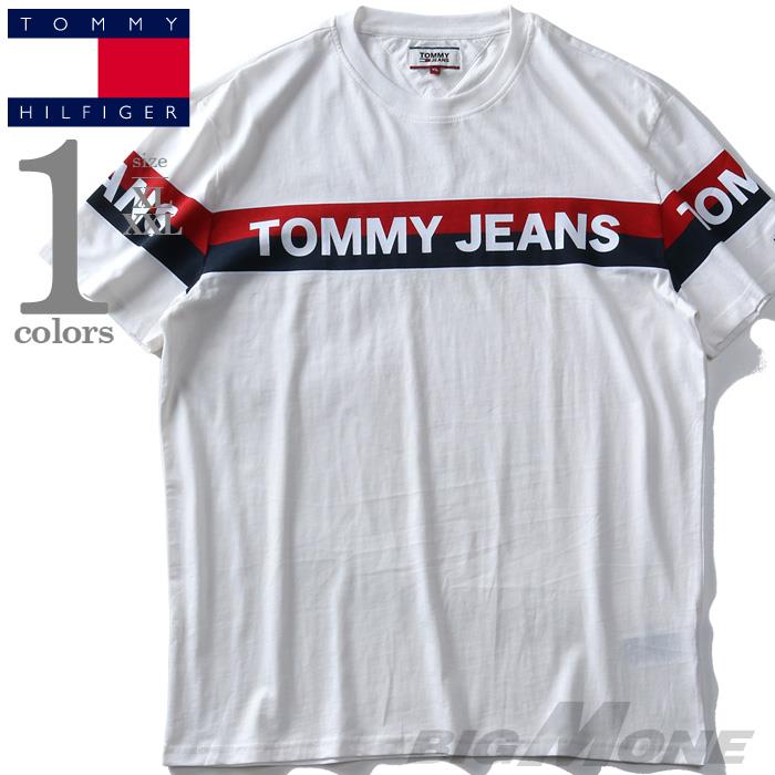 【WEB限定価格】ブランドセール 大きいサイズ メンズ TOMMY HILFIGER トミーヒルフィガー プリント 半袖 Tシャツ USA直輸入 dm07862ybr