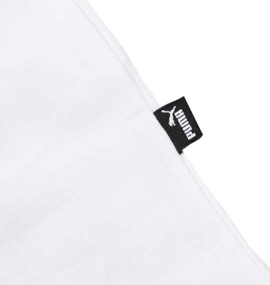 大きいサイズ メンズ PUMA エッセンシャル ロゴ 半袖 Tシャツ プーマホワイト 1278-0260-1 2XL 3XL 4XL 5XL 6XL