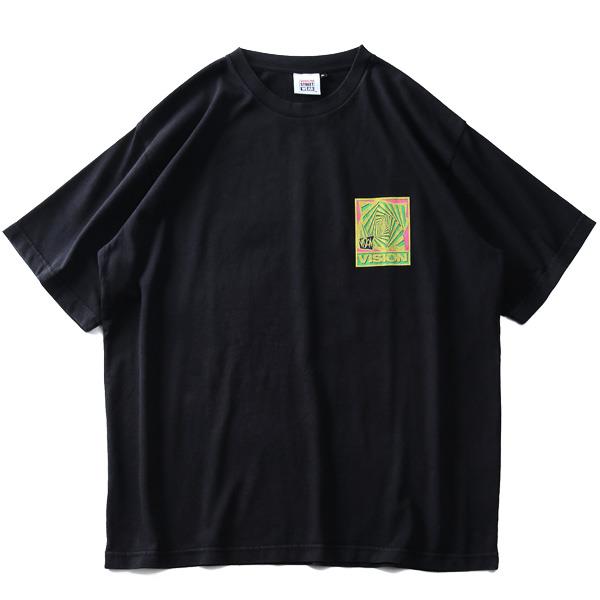 大きいサイズ メンズ VISION STREET WEAR プリント 半袖 Tシャツ 0504111