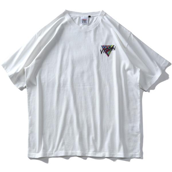 大きいサイズ メンズ VISION STREET WEAR プリント 半袖 Tシャツ 0504112