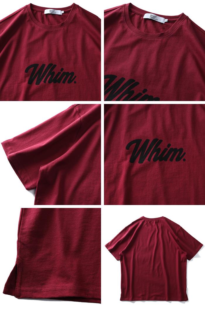 【WEB限定価格】【pd0525】大きいサイズ メンズ DANIEL DODD ヘヴィーウェイト 半袖 プリント Tシャツ Whim azt-2002125