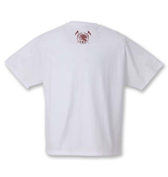 大きいサイズ メンズ 新日本プロレス L・I・J 半袖 Tシャツ ホワイト ホワイト 1278-0540-1 3L 4L 5L 6L 8L