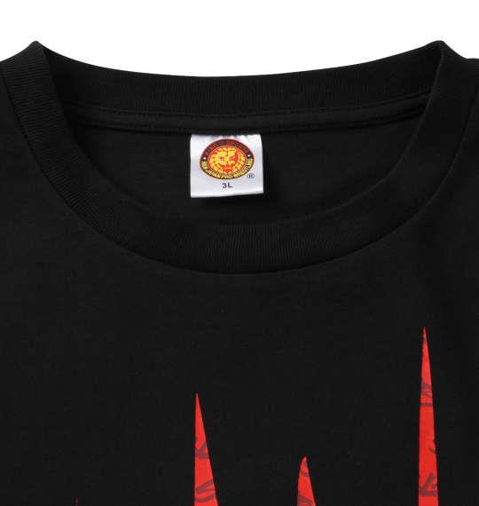 大きいサイズ メンズ 新日本プロレス ジェイ・ホワイト SWITCHBLADE ERA 半袖 Tシャツ ブラック 1278-0543-1 3L 4L 5L 6L 8L