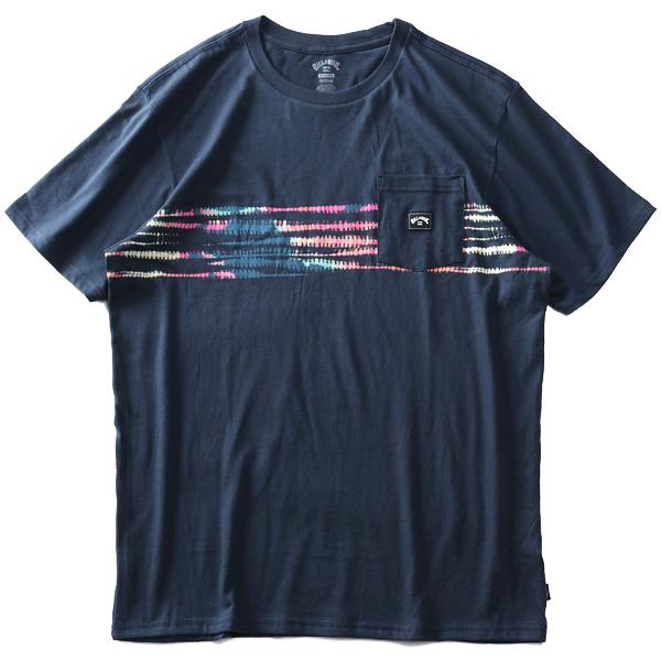 【WEB限定価格】ブランドセール 大きいサイズ メンズ BILLABONG ビラボン ポケット付 プリント 半袖 Tシャツ USA直輸入 m4331bri