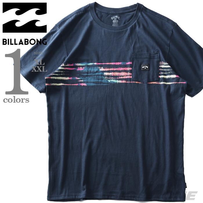 【WEB限定価格】ブランドセール 大きいサイズ メンズ BILLABONG ビラボン ポケット付 プリント 半袖 Tシャツ USA直輸入 m4331bri