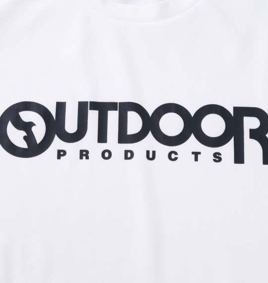 大きいサイズ メンズ OUTDOOR PRODUCTS DRY メッシュ 半袖 Tシャツ ホワイト 1258-0280-1 3L 4L 5L 6L 8L