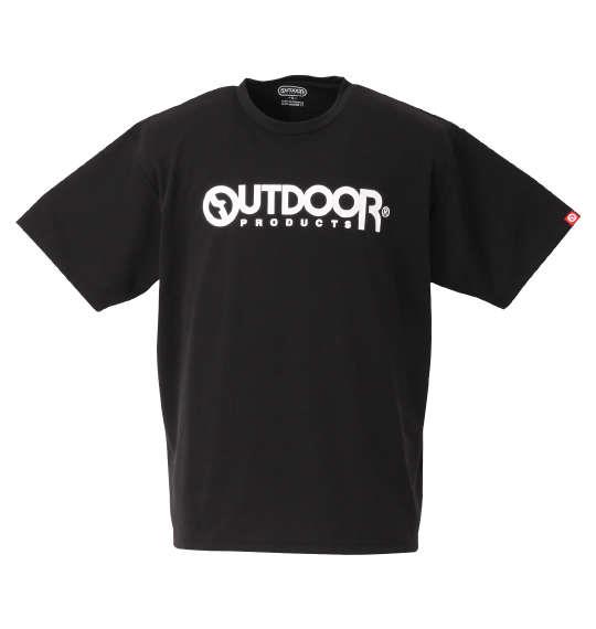 大きいサイズ メンズ OUTDOOR PRODUCTS DRY メッシュ 半袖 Tシャツ ブラック 1258-0280-2 3L 4L 5L 6L 8L