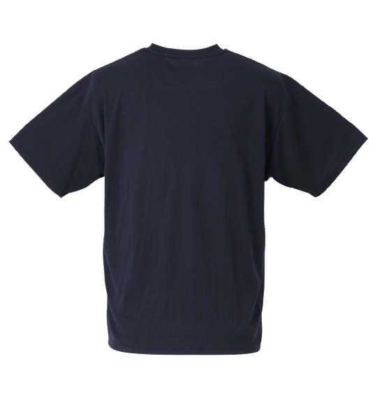 大きいサイズ メンズ OUTDOOR PRODUCTS DRY メッシュ 半袖 Tシャツ ネイビー 1258-0280-3 3L 4L 5L 6L 8L