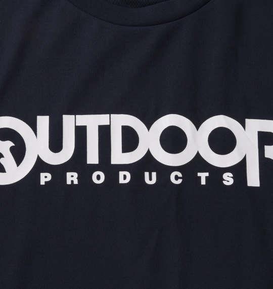大きいサイズ メンズ OUTDOOR PRODUCTS DRY メッシュ 半袖 Tシャツ ネイビー 1258-0280-3 3L 4L 5L 6L 8L