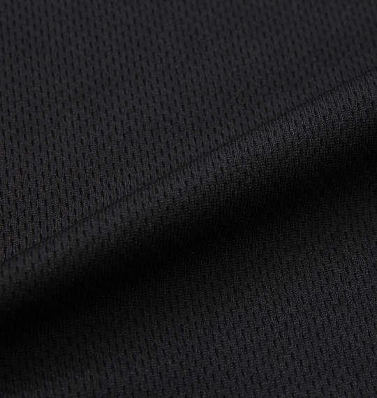 大きいサイズ メンズ NECOBUCHI-SAN DRY ハニカム メッシュ 半袖 Tシャツ ブラック 1258-0520-2 3L 4L 5L 6L