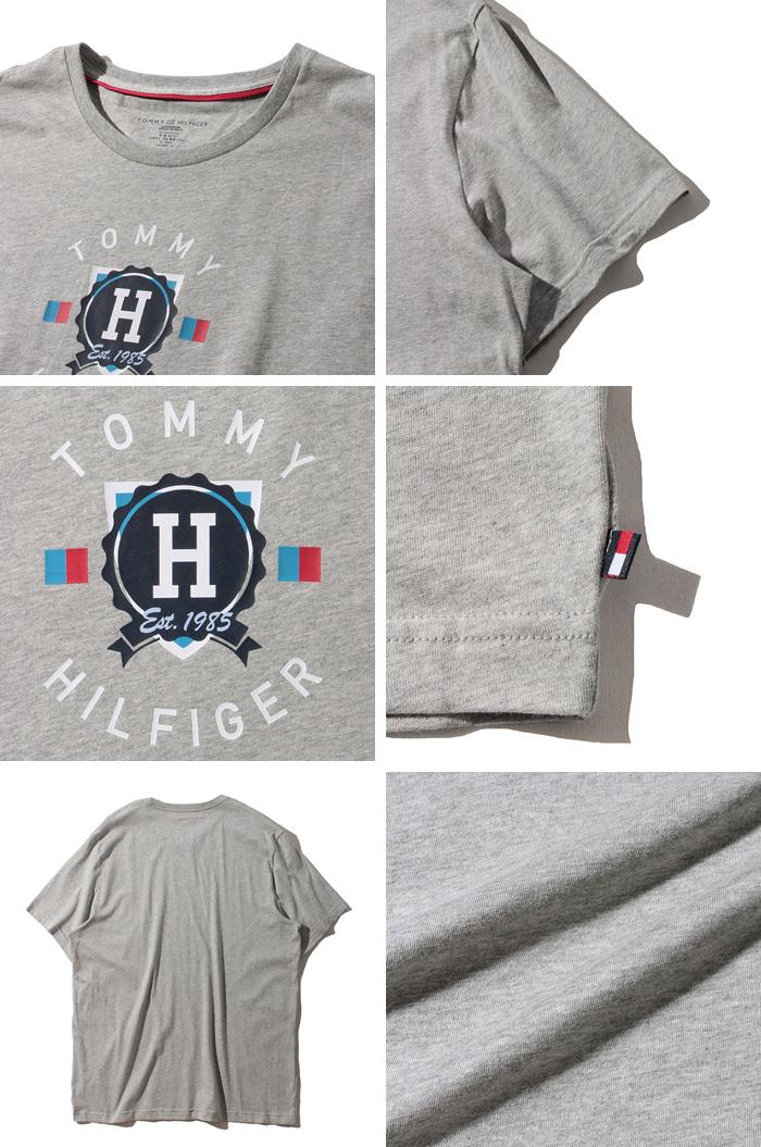 【WEB限定価格】ブランドセール 大きいサイズ メンズ TOMMY HILFIGER トミーヒルフィガー プリント 半袖 Tシャツ USA直輸入 09t3784