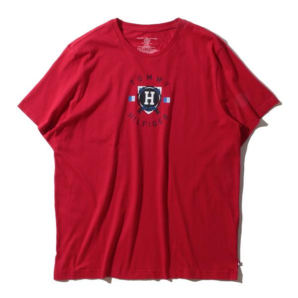 【WEB限定価格】ブランドセール 大きいサイズ メンズ TOMMY HILFIGER トミーヒルフィガー プリント 半袖 Tシャツ USA直輸入 09t3784