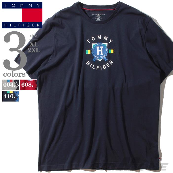 【WEB限定価格】ブランドセール 大きいサイズ メンズ TOMMY HILFIGER トミーヒルフィガー プリント 半袖 Tシャツ USA直輸入 09t3784