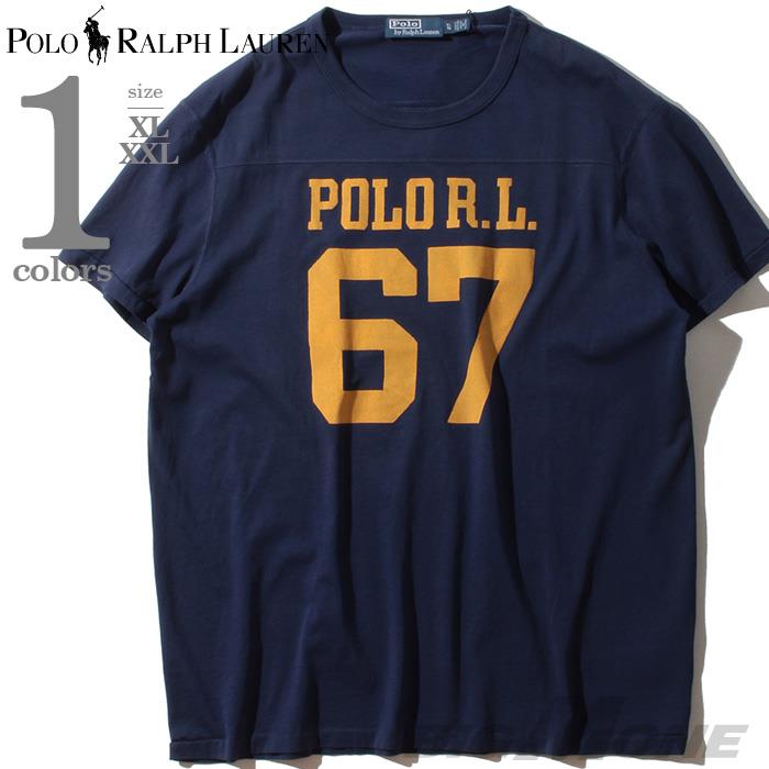 【WEB限定価格】ブランドセール 大きいサイズ メンズ POLO RALPH LAUREN ポロ ラルフローレン 半袖 プリント Tシャツ USA直輸入 710800732