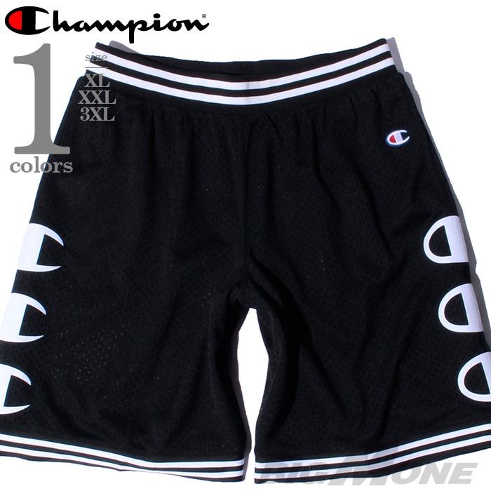 【WEB限定価格】ブランドセール 大きいサイズ メンズ Champion チャンピオン メッシュ ジャージ ショートパンツ USA直輸入 88830