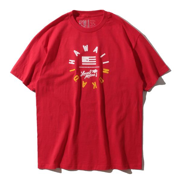 【WEB限定価格】【lo0511】ブランドセール 大きいサイズ メンズ LOCAL MOTION ローカルモーション 半袖 プリント Tシャツ USA直輸入 smt17211