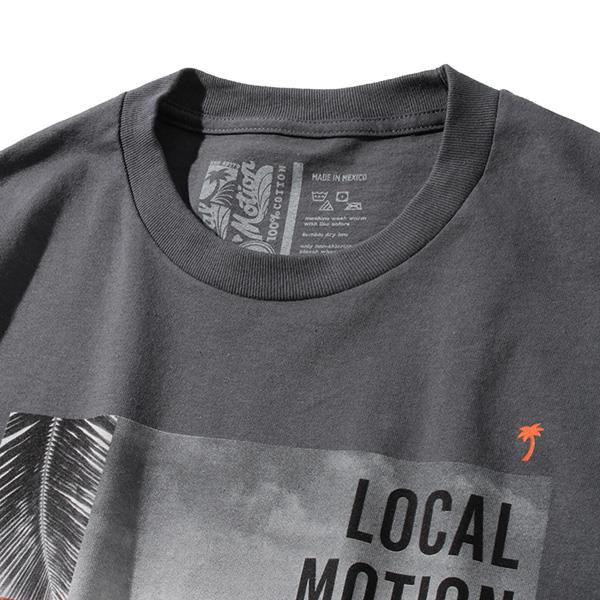 【WEB限定価格】【lo0511】ブランドセール 大きいサイズ メンズ LOCAL MOTION ローカルモーション 半袖 プリント Tシャツ USA直輸入 smt17317