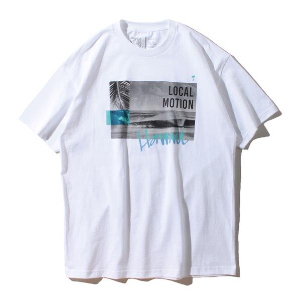 【WEB限定価格】【lo0511】ブランドセール 大きいサイズ メンズ LOCAL MOTION ローカルモーション 半袖 プリント Tシャツ USA直輸入 smt17317