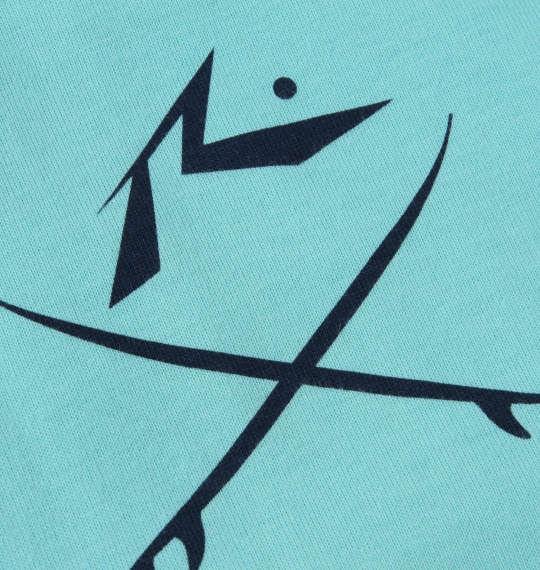 大きいサイズ メンズ RUSTY プリント 半袖 Tシャツ ミント 1268-0273-1 3L 4L 5L 6L 8L