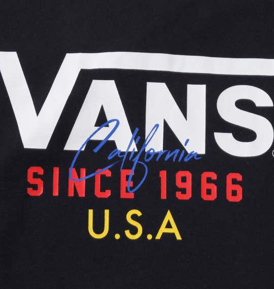 大きいサイズ メンズ VANS FLV USA 半袖 Tシャツ ネイビー 1278-0565-2 3L 4L 5L