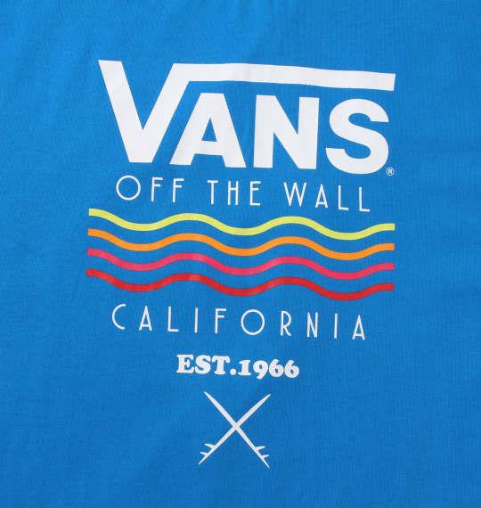 大きいサイズ メンズ VANS Wave&Surf 半袖 Tシャツ ターコイズ 1278-0567-1 3L 4L 5L 6L