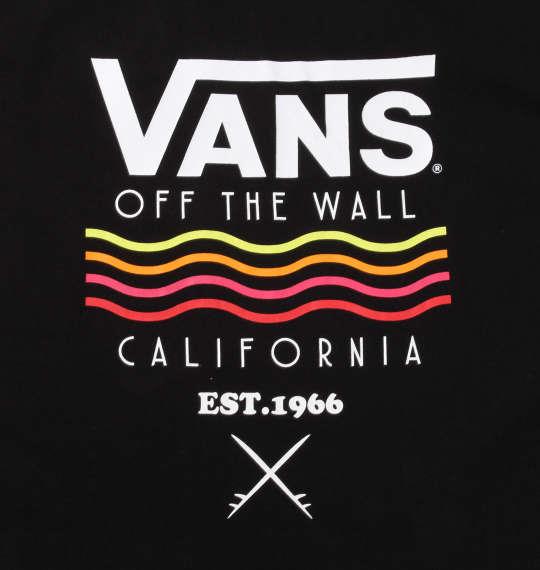 大きいサイズ メンズ VANS Wave&Surf 半袖 Tシャツ ブラック 1278-0567-2 3L 4L 5L 6L