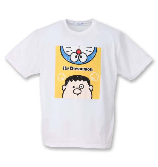 大きいサイズ メンズ I'm Doraemon 半袖 Tシャツ ホワイト 1278-0289-1 3L 4L 5L 6L 8L