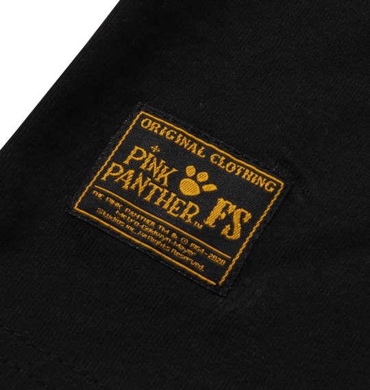 大きいサイズ メンズ PINK PANTHER × FLAGSTAFF 半袖 Tシャツ ブラック 1278-0227-2 3L 4L 5L 6L