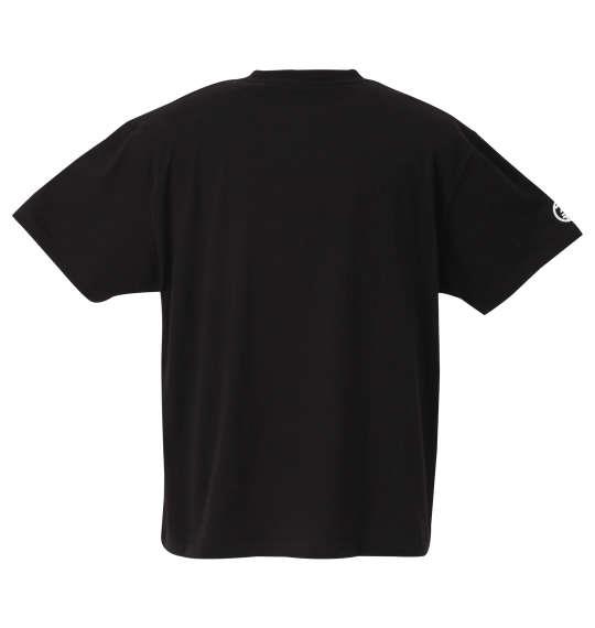 大きいサイズ メンズ 豊天 脂乗り最高級 半袖 Tシャツ ブラック 1258-0530-1 3L 4L 5L 6L