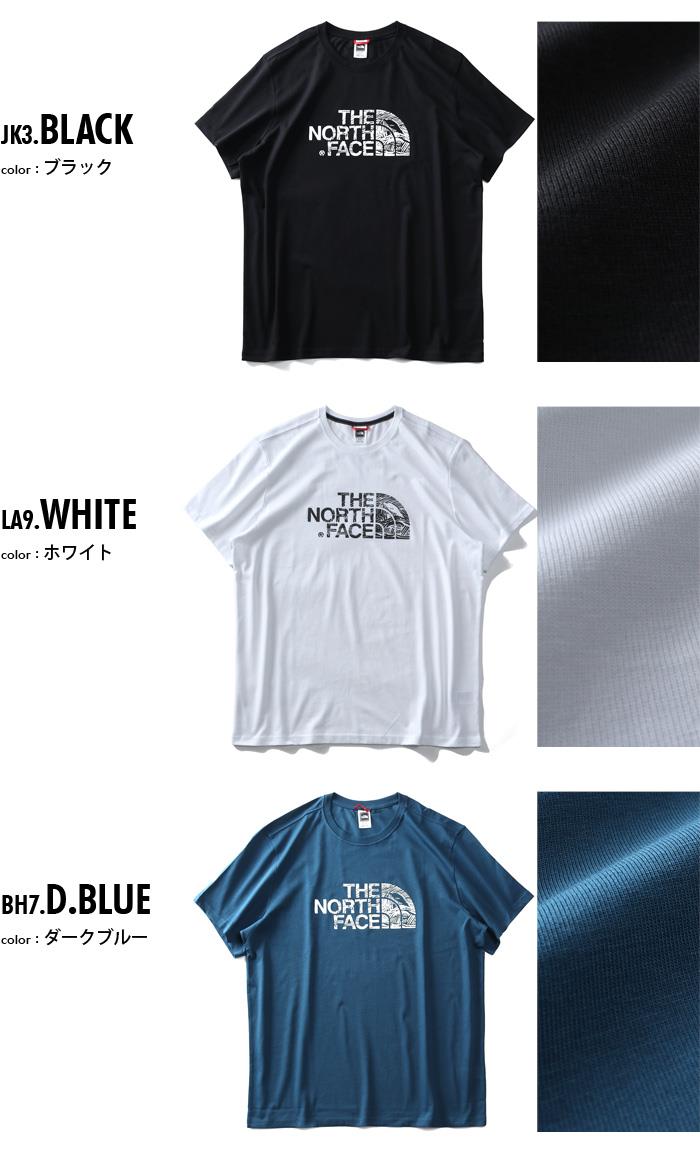 【WEB限定価格】ブランドセール 大きいサイズ メンズ THE NORTH FACE ザ ノース フェイス プリント 半袖 Tシャツ USA直輸入 nf00a3g1