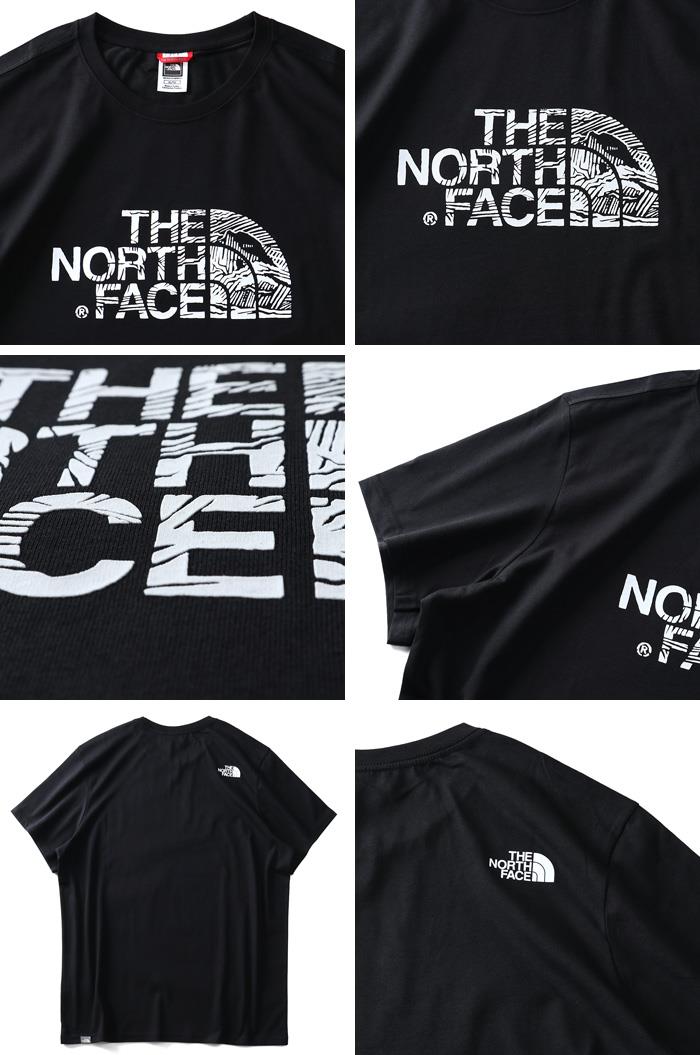 【WEB限定価格】ブランドセール 大きいサイズ メンズ THE NORTH FACE ザ ノース フェイス プリント 半袖 Tシャツ USA直輸入 nf00a3g1