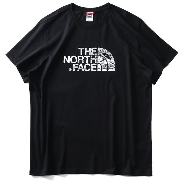 【WEB限定価格】ブランドセール 大きいサイズ メンズ THE NORTH FACE ザ ノース フェイス プリント 半袖 Tシャツ USA直輸入 nf00a3g1