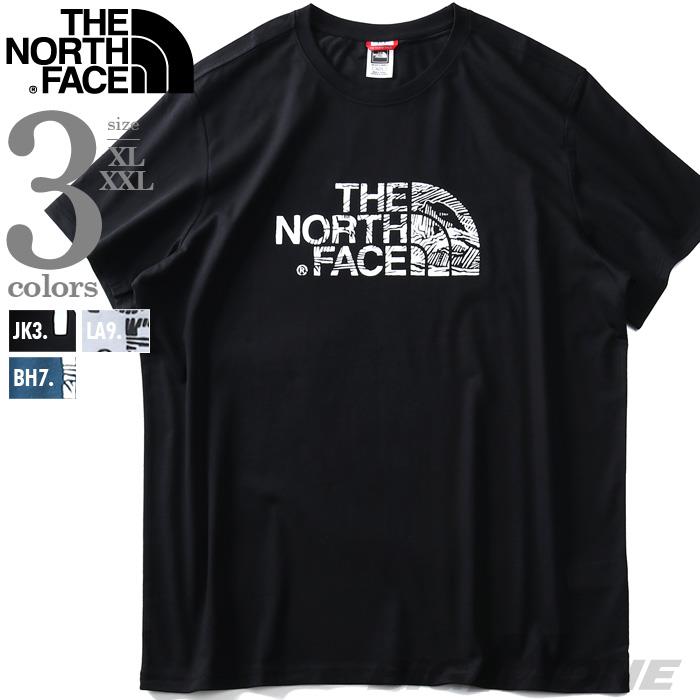 【WEB限定価格】ブランドセール 大きいサイズ メンズ THE NORTH FACE ザ ノース フェイス プリント 半袖 Tシャツ USA直輸入 nf00a3g1
