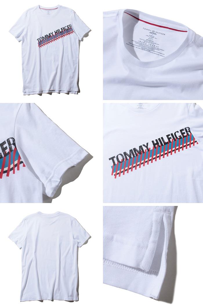 【WEB限定価格】レギュラーサイズ TOMMY HILFIGER トミーヒルフィガー プリント 半袖 Tシャツ メンズ USA直輸入 r09t3549