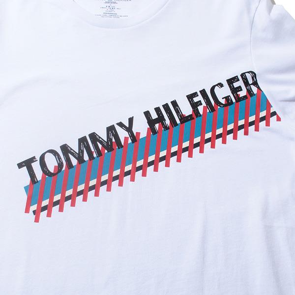 【WEB限定価格】レギュラーサイズ TOMMY HILFIGER トミーヒルフィガー プリント 半袖 Tシャツ メンズ USA直輸入 r09t3549