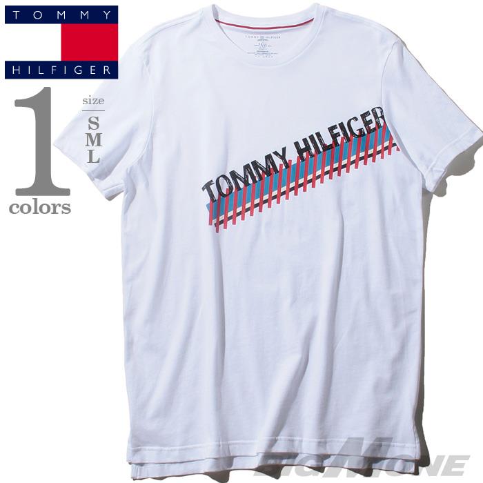 【WEB限定価格】レギュラーサイズ TOMMY HILFIGER トミーヒルフィガー プリント 半袖 Tシャツ メンズ USA直輸入 r09t3549