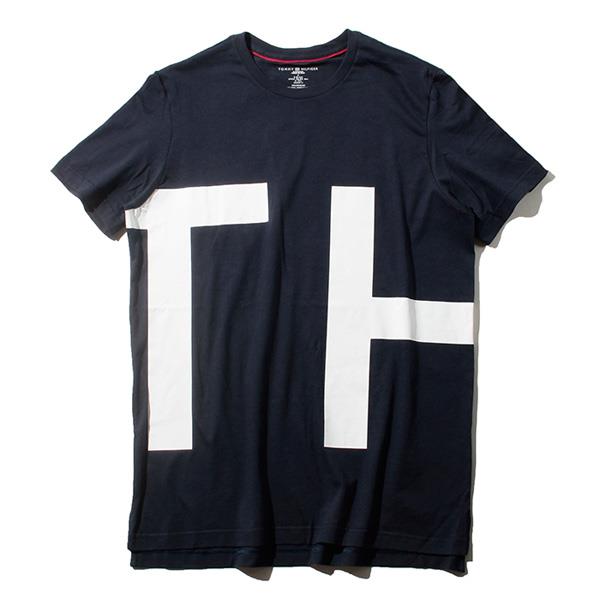 【WEB限定価格】レギュラーサイズ TOMMY HILFIGER トミーヒルフィガー プリント 半袖 Tシャツ メンズ USA直輸入 r09t3551