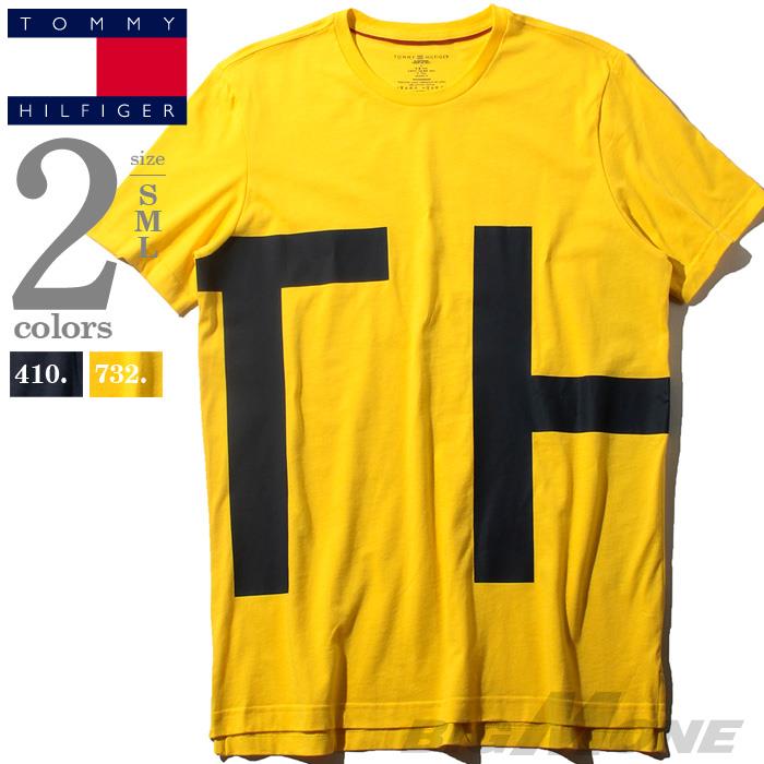 【WEB限定価格】レギュラーサイズ TOMMY HILFIGER トミーヒルフィガー プリント 半袖 Tシャツ メンズ USA直輸入 r09t3551