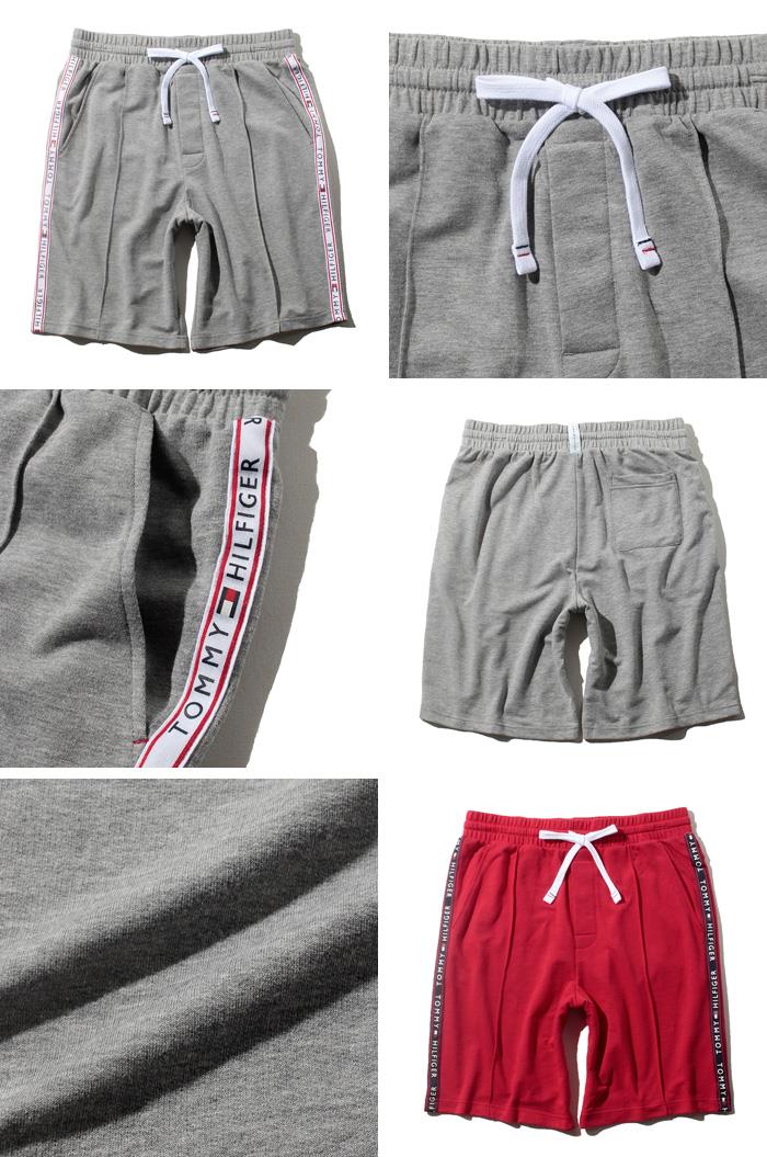 【WEB限定価格】レギュラーサイズ TOMMY HILFIGER トミーヒルフィガー サイドライン スウェット ショートパンツ ハーフパンツ メンズ USA直輸入 r09t3484